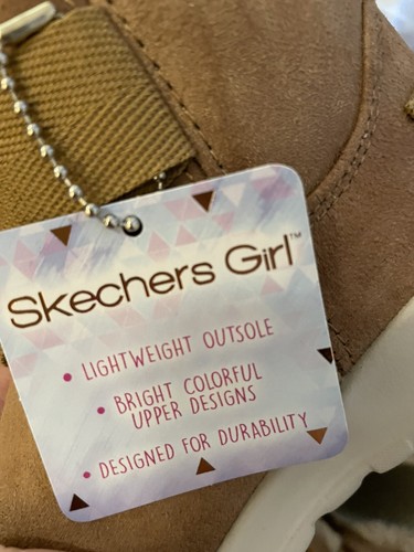 SKECHERS Go Walk Strong Willed Chestnut Girl's Mid Boots Lightweight Size 10 - Bild 6 von 8