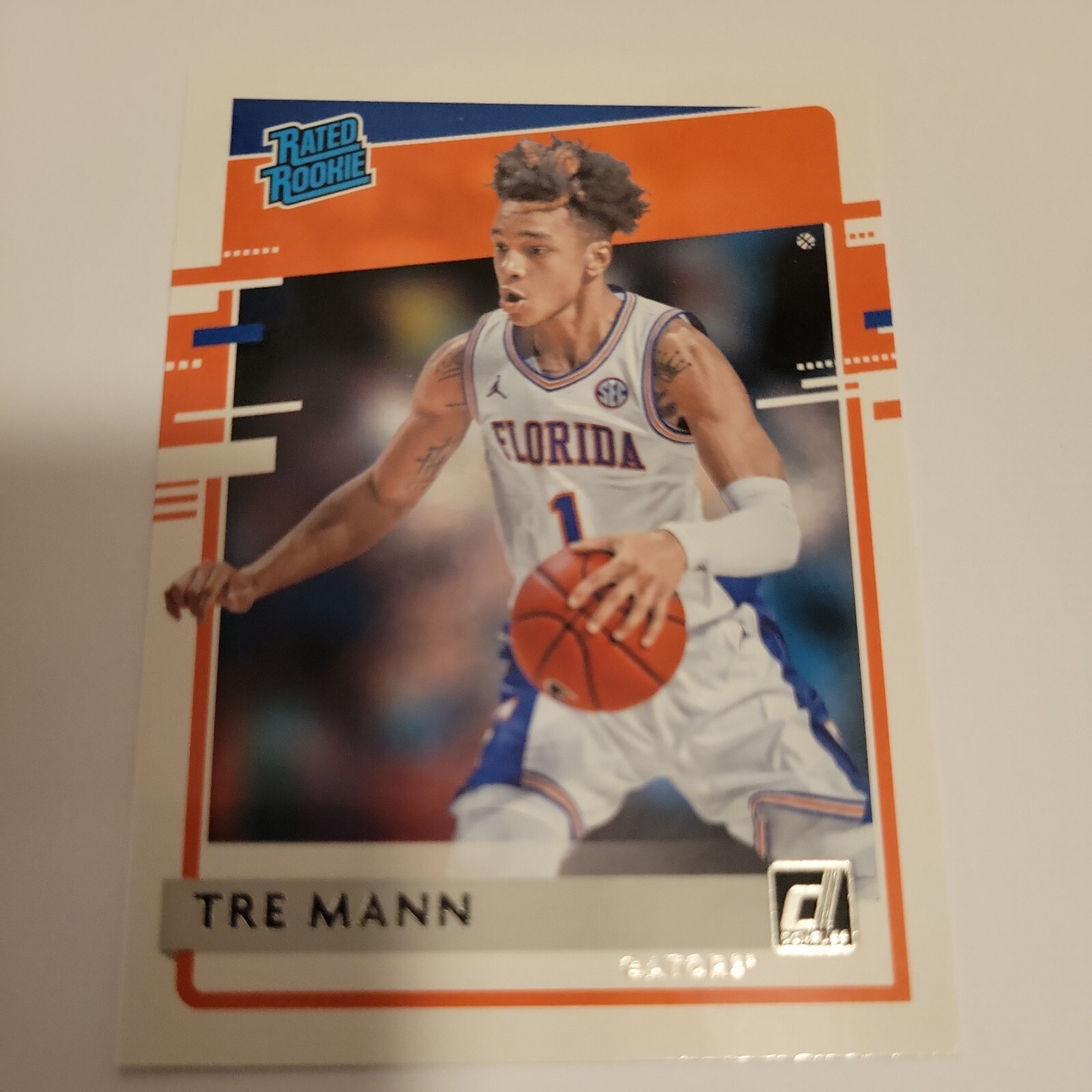 TRE MANN 2021-22 Chronicles Draft Picks Donruss Rated Rookie RC #46 Florida