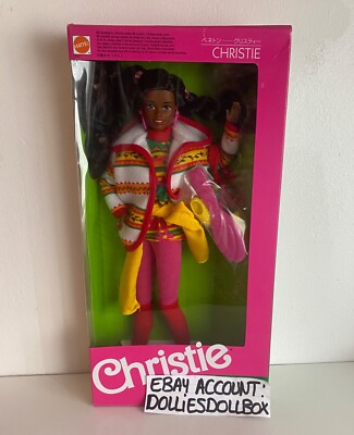 1990 RARE Barbie United Colors of Benetton Christie Japanese