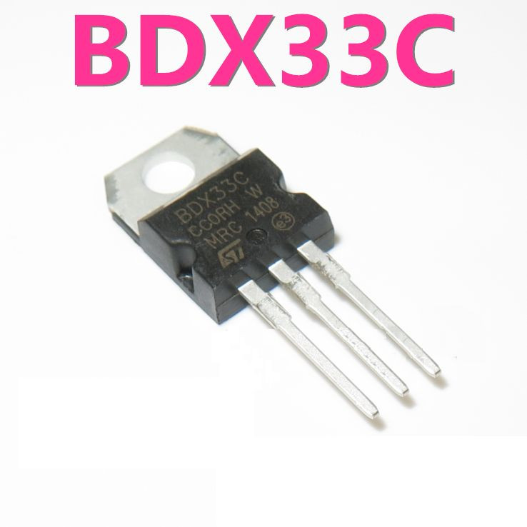 Transistor BDX33C NPN Darlington - 100V 10A TO220AB (3 Pezzi) - Foto 4