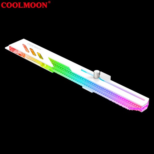 GT8 Horizontal GPU Support Video Card Stand GPU Holder (White) - Afbeelding 12 van 12