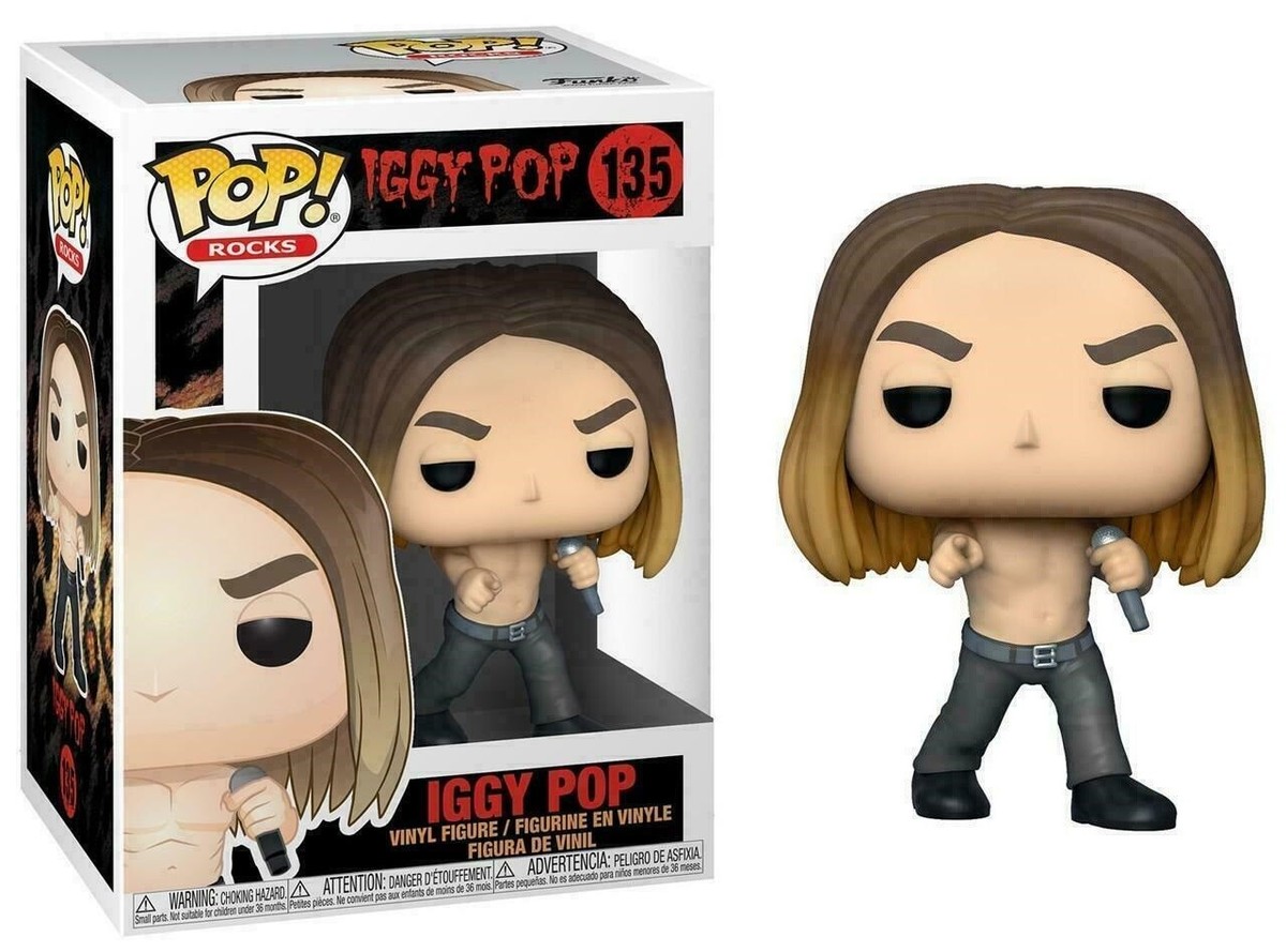 Funko POP Iggy Pop #135 Vinyl Figure | eBay