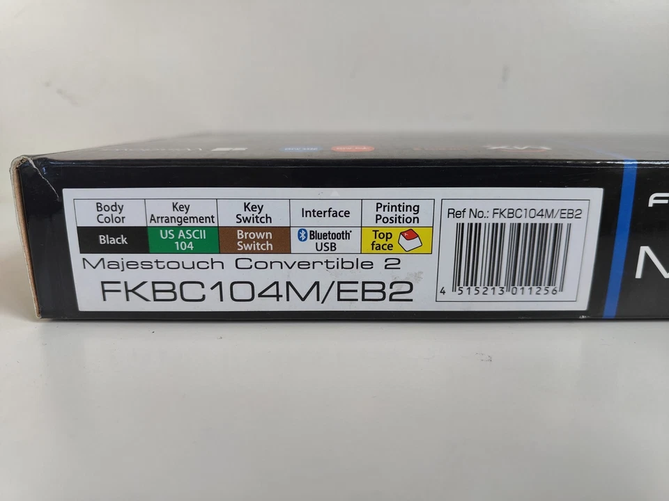 Filco Majestouch 2 Convertible Mechanical Keyboard - Cherry Brown Bluetooth USB - Image 3 of 4