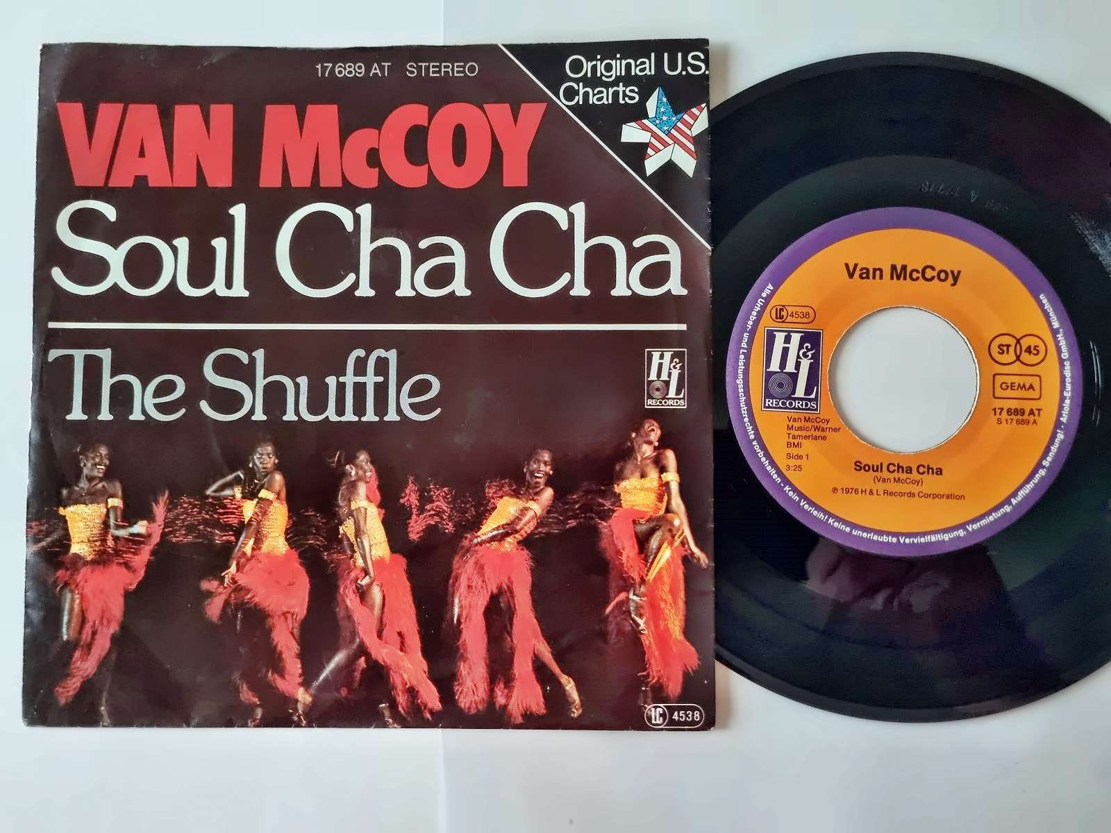 Van McCoy - Soul cha cha/ The shuffle 7'' Vinyl Germany
