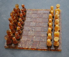 Chess set  - Baltic Amber 350 gr - Wholesale