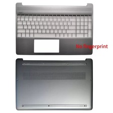 NEW For HP 15-DY 15T-DY 15-EF 15S-EQ LCD Palmrest/ Bottom Case L63590-001 silver