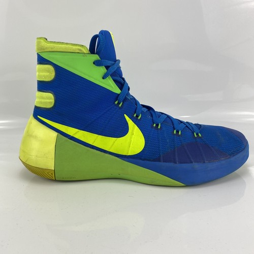 nike hyperdunk green and yellow