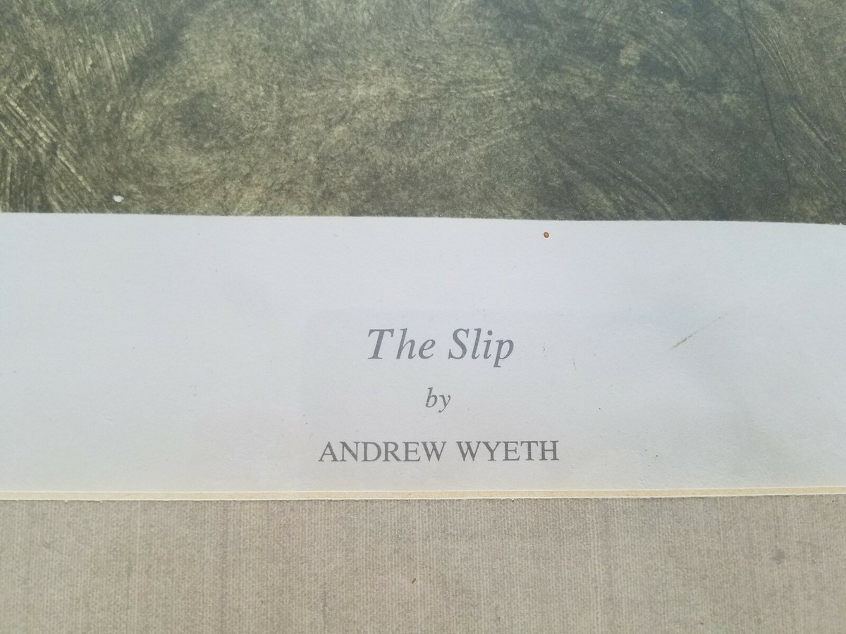 Andrew WYETH LITHOGRAPH 