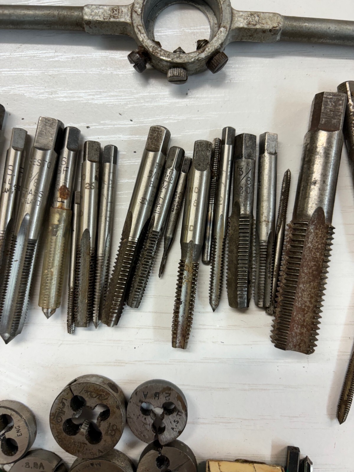 antique taps and dies. BA/BSF/WHITWORTH Picture 4 of 8