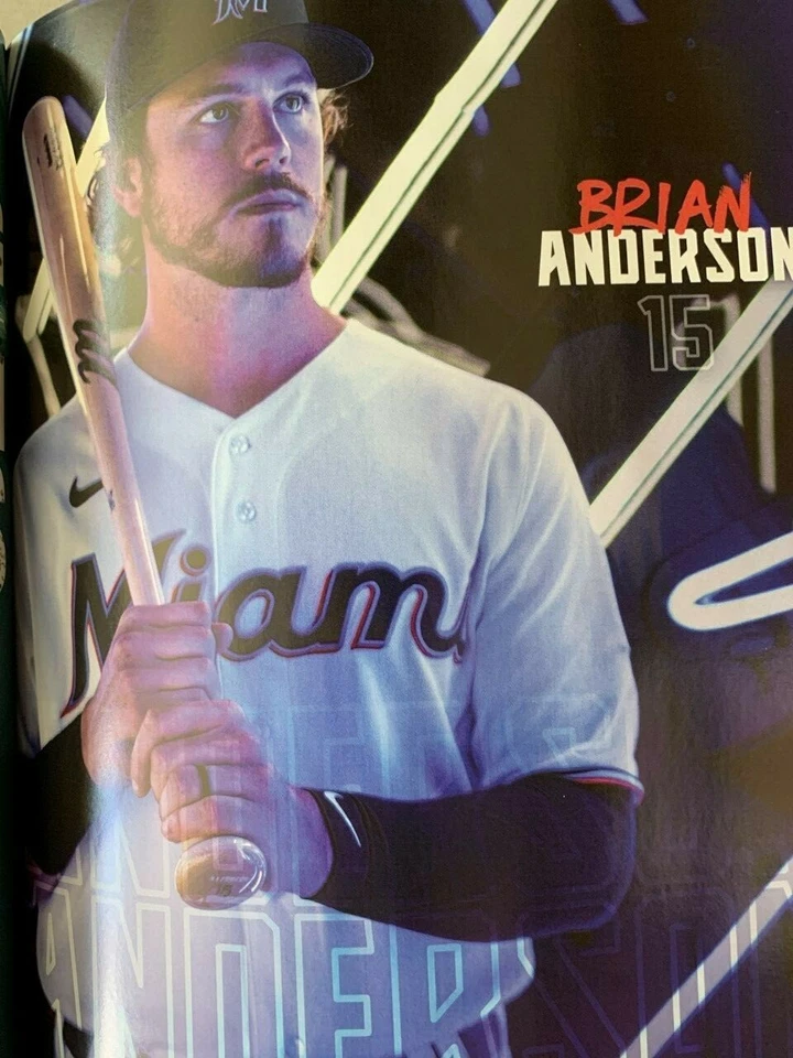 2021 MIAMI MARLINS YEARBOOK MLB PROGRAM WORLD SERIES ? MATTINGLY JETER 109 PG.'S - Image 3 of 4