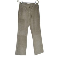 VTG SUEDE Leather 8 BOHO 90s Western Cowgirl Yellowstone Rocker Festival Pants