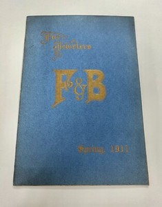 Theodore W. Foster & Bro. Company Catalog Supplement 1911