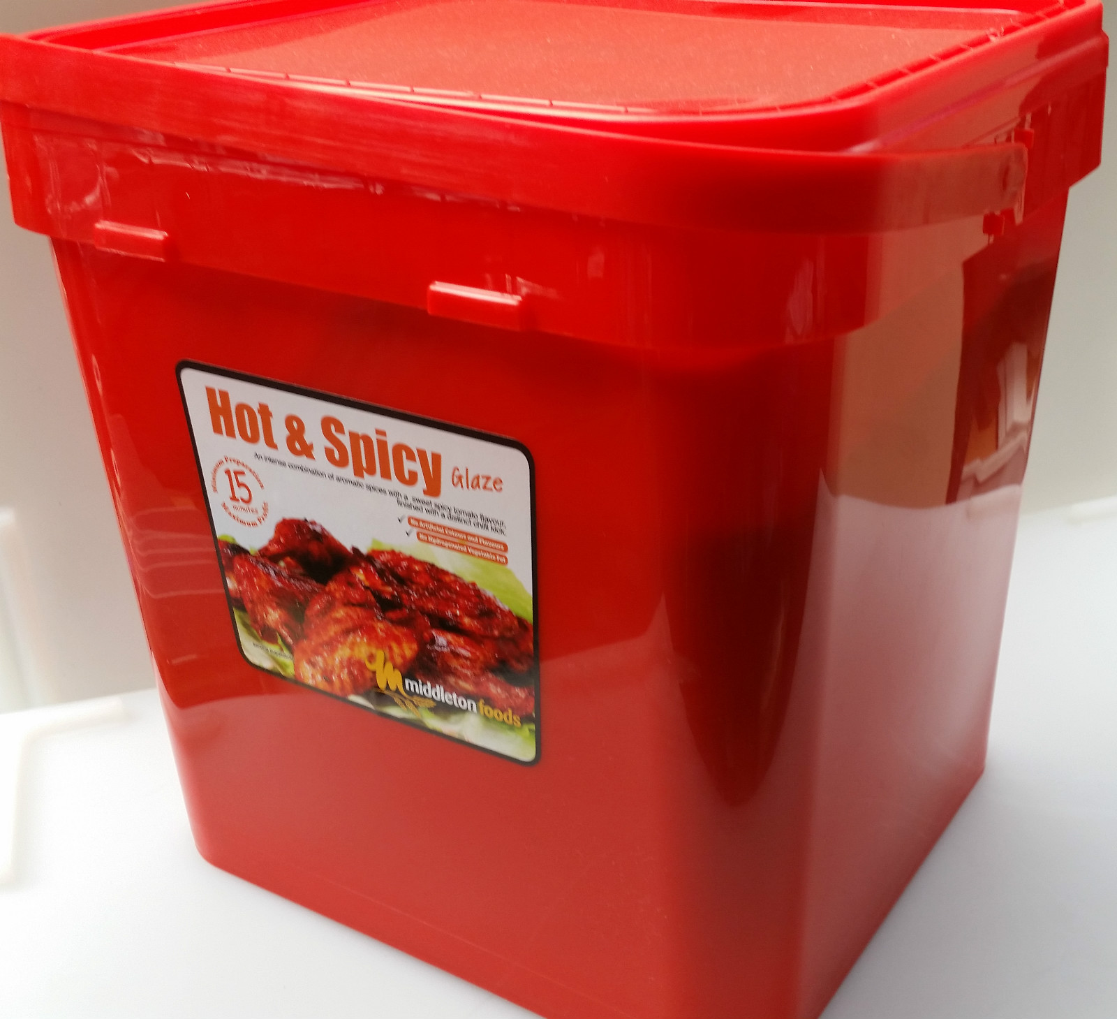 Hot & Spicy Meat or Veg Glaze 10kg Middleton Foods Glazes, Marinades & Coatings