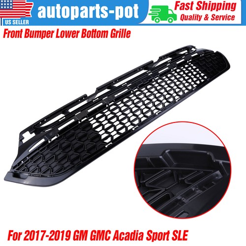 OEM GM Front Bumper Lower Grille For 2017-2019 GMC Acadia Sport SLE