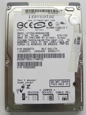 Hitachi 60gb HTS541060G9AT00 320 0A21010 X5G2AD6C 14K514108758 Hard Disk 2,5 Ide