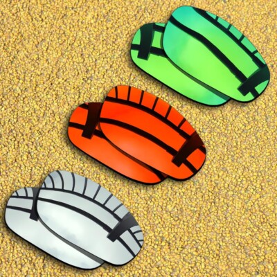 3Pair Polarized Lens Replacement for-Costa Del Mar Brine-Silver&Orange Red&Green