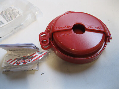 NEW MASTER LOCK ROTATING GATE VALVE LOCKOUT 1'' TO 2-1/2'' VALVE HANDLE 480
