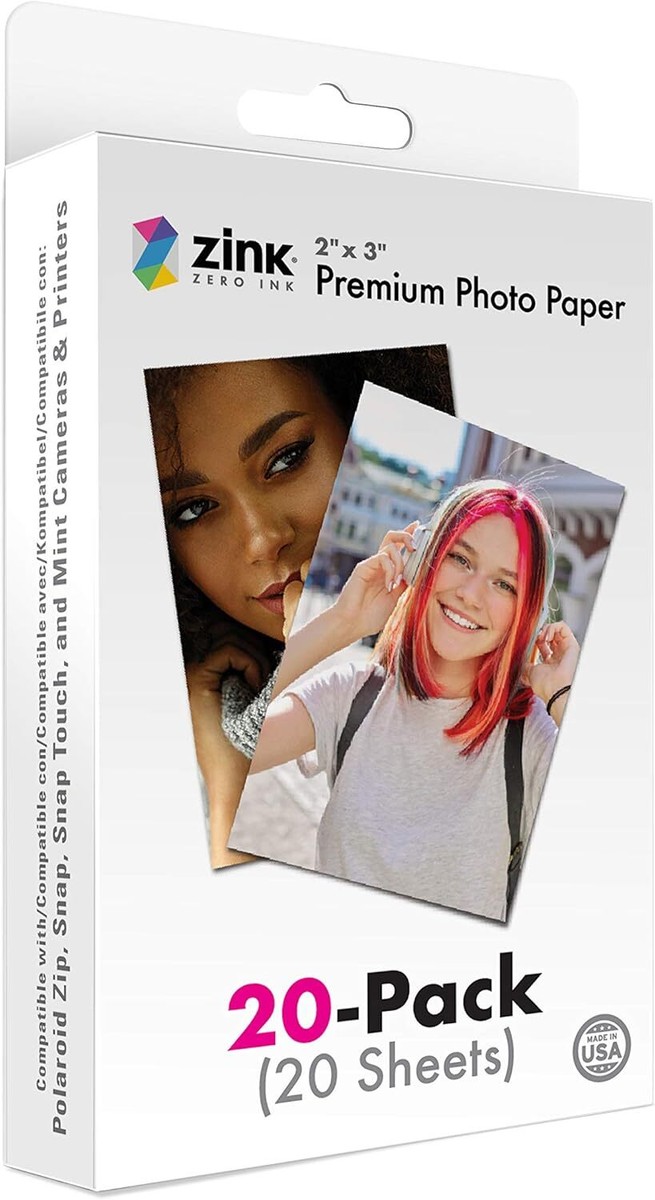 Premium Zink Photo Paper Polaroid Zip Amazon Zink 2