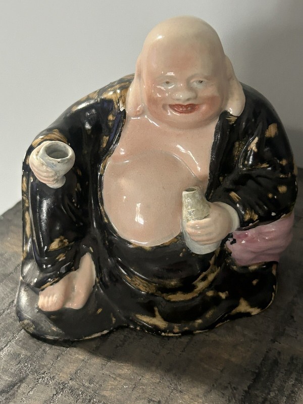 JAPANESE HOTEI BUDDAH PORCELAIN STATUE