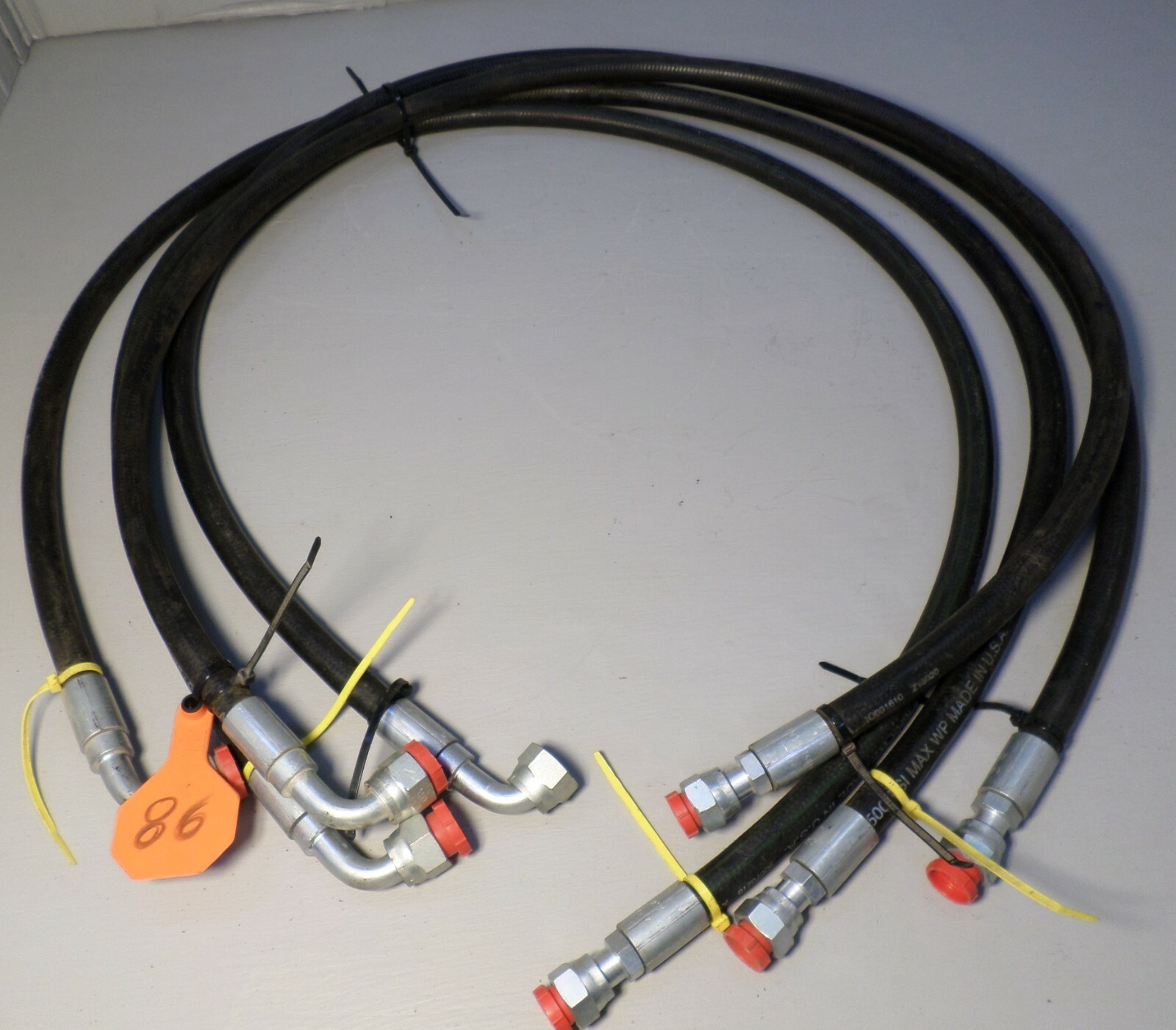 QTY 1 AW31975 John Deere Hydraulic Hose Front Loader Tractor 68 inches