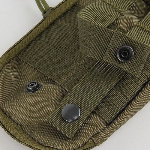 Outdoor Tactical Molle Medical First Aid EDC Pouch Phone Pocket Bag Organizer - Picture 10 of 12