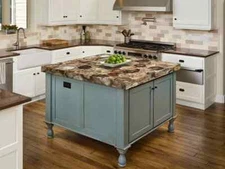 Polished Petrified Wood Slab – Kitchen Island Countertop Natural Stone Live Edge