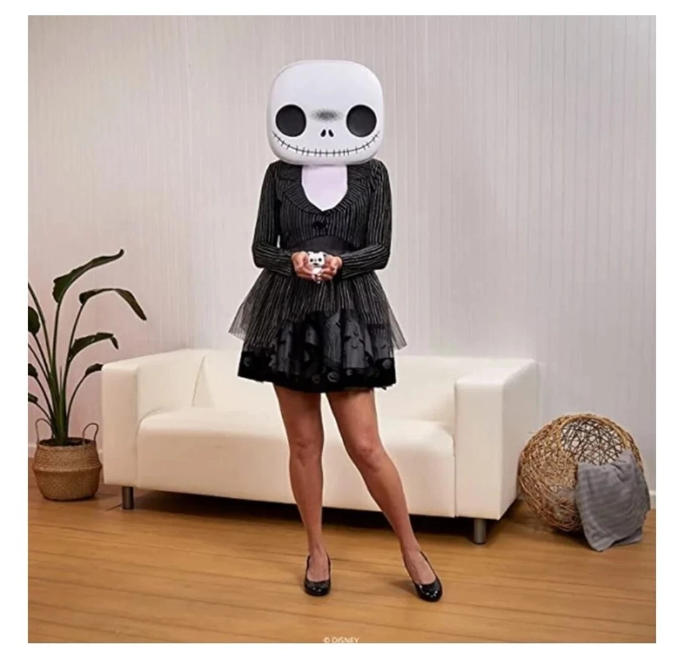 Funko Pop! 2 Masks Nightmare Before Christmas Jack Skellington Sally Oversized - Image 3 of 4