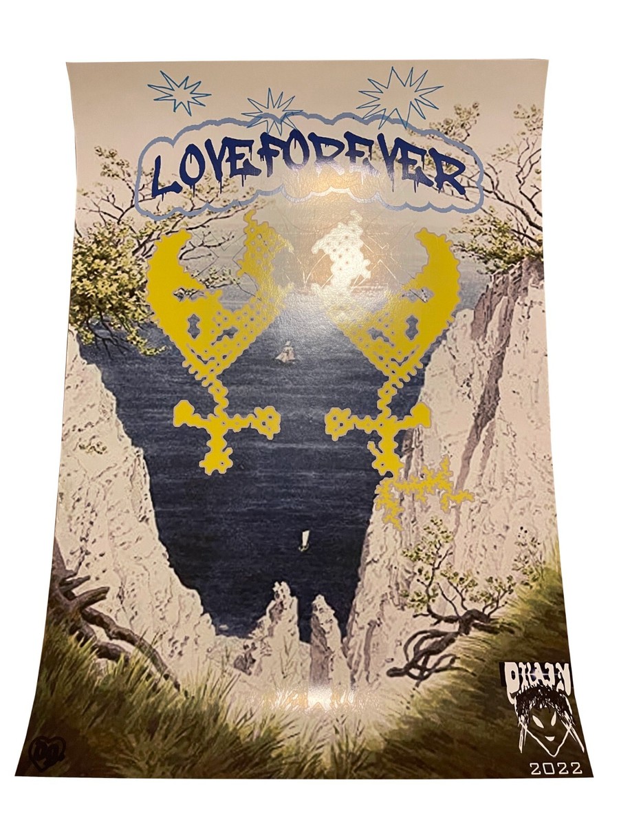 Drain Gang 2022 World Tour Blade Love Forever NYC Pop-Up Poster