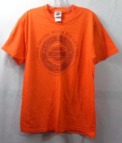 Harley Davidson Short Sleeve T-Shirt, "Wild Prairie" Eden Prairie, MN-Size M