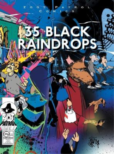 Yanni Paizis 35 Black Raindrops (Copertina rigida)