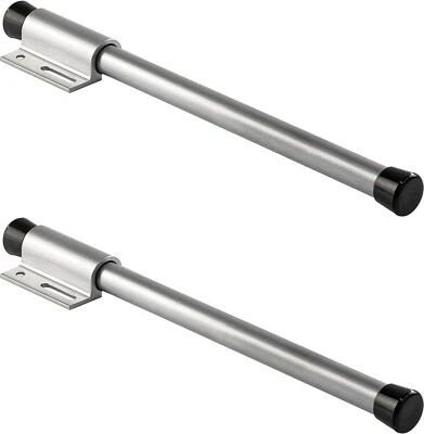 2 Garderobenhalter Kleiderbügelhalter ausziehbar 225 mm Kleiderlüfter Oberboden - Bild 1 von 4