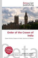 Lambert M. Surhone (U. A.) | Order Of The Crown Of India | Taschenbuch (2026)