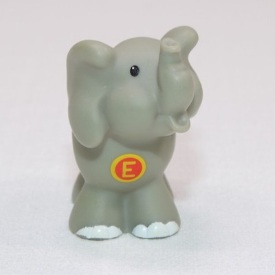 Fisher Price Little People Elephant A to Z  Learning Zoo Letter E Figure Toy