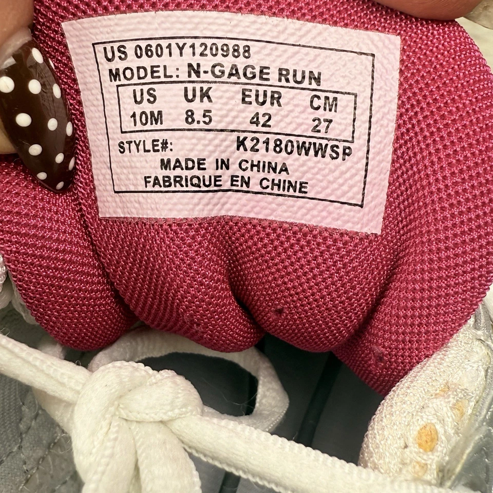 Zapato para caminar Ryka Devotion X para mujer talla 10 metálico plateado y rosa St K2180WWSP Foto 4 de 4