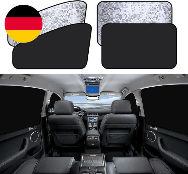 Zatooto Sonnenschutz Auto Magnetisch, Auto Sichtschutz Fenster, Auto Sonnenschut-image