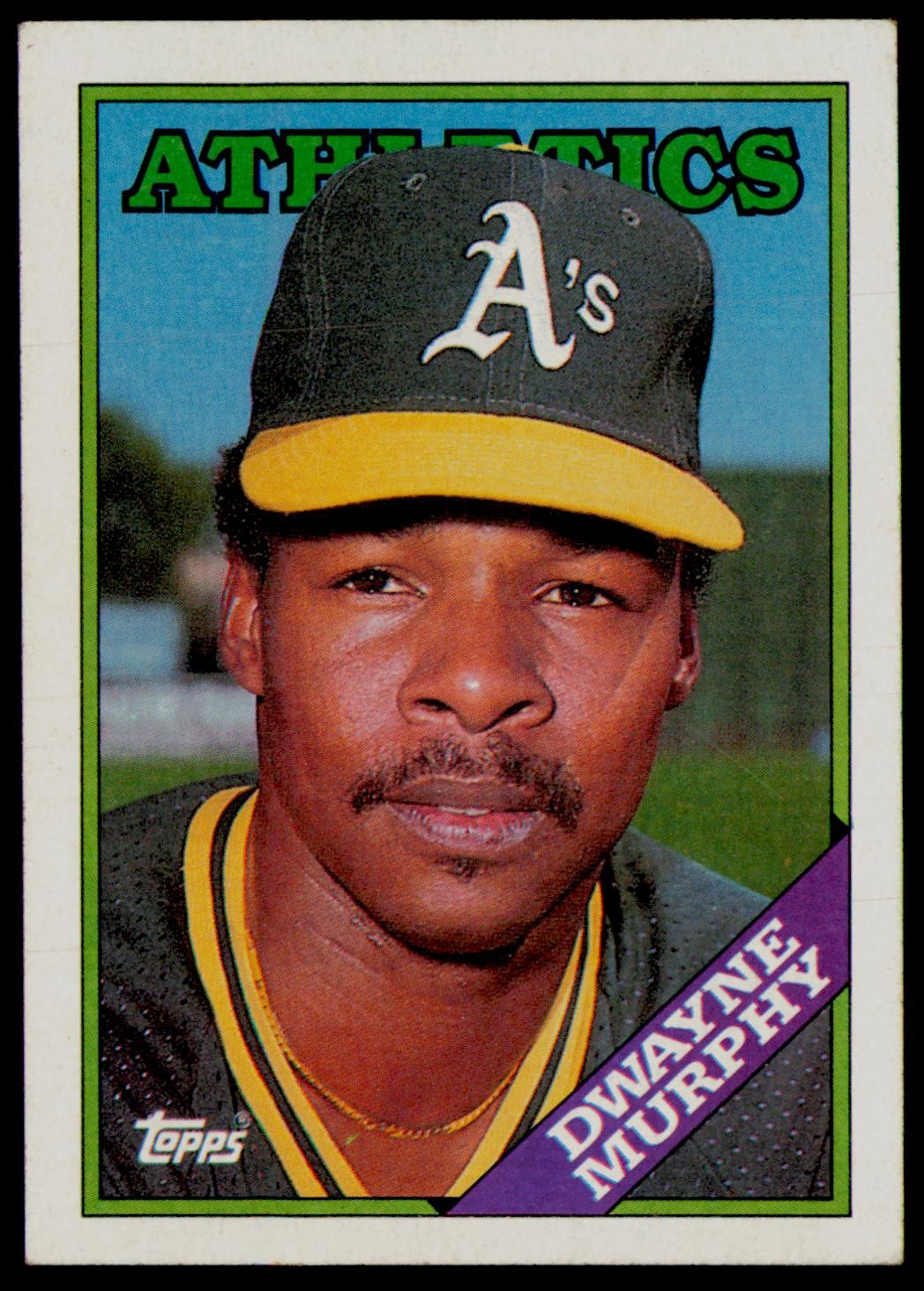 1988 Topps #424 Dwayne Murphy