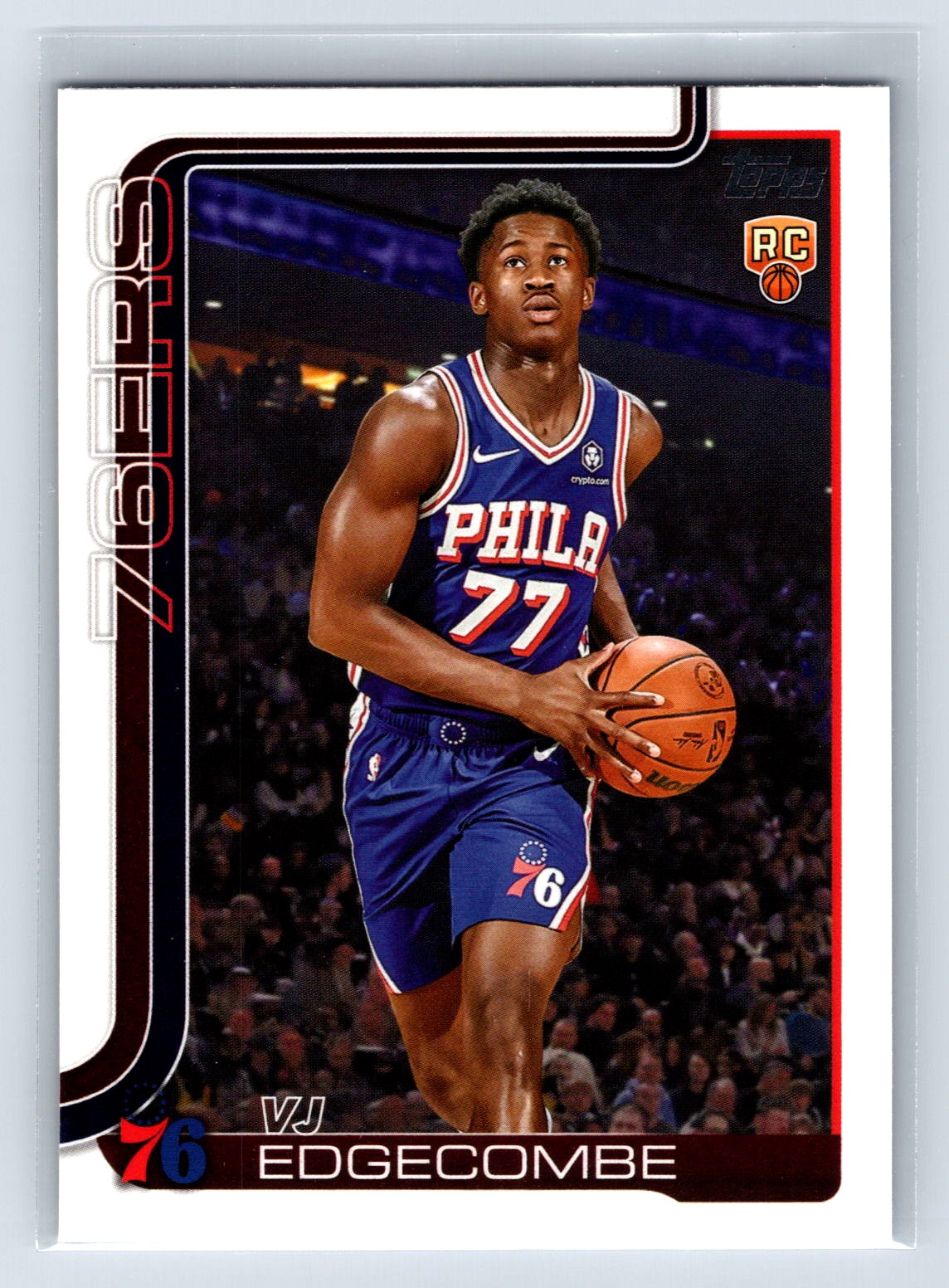 VJ Edgecombe Rookie 2025-26 Topps #203