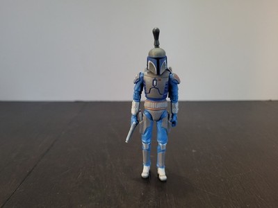 Mandalorian Warrior CW29 Clone Wars STAR WARS LOOSE Complete w EXTRA Gun CS1
