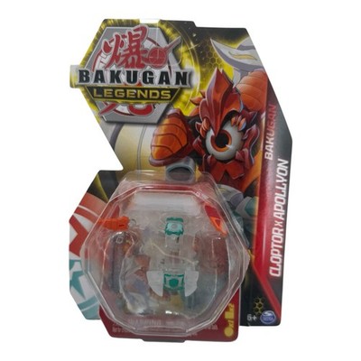 Bakugan Legends Fusion DIAMOND CLOPTOR X APOLLYON Transforming Figure Brand New