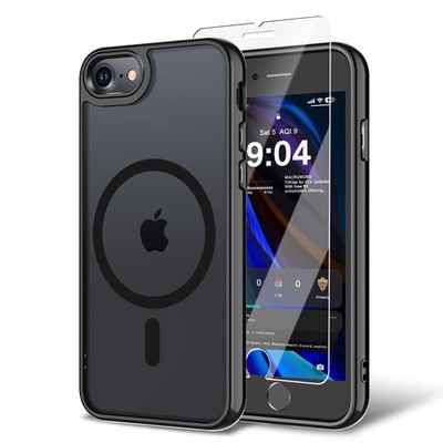 Funda Magnetica Para iPhone SE 2022/2020 MagSafe Case Con Protector De Pantalla