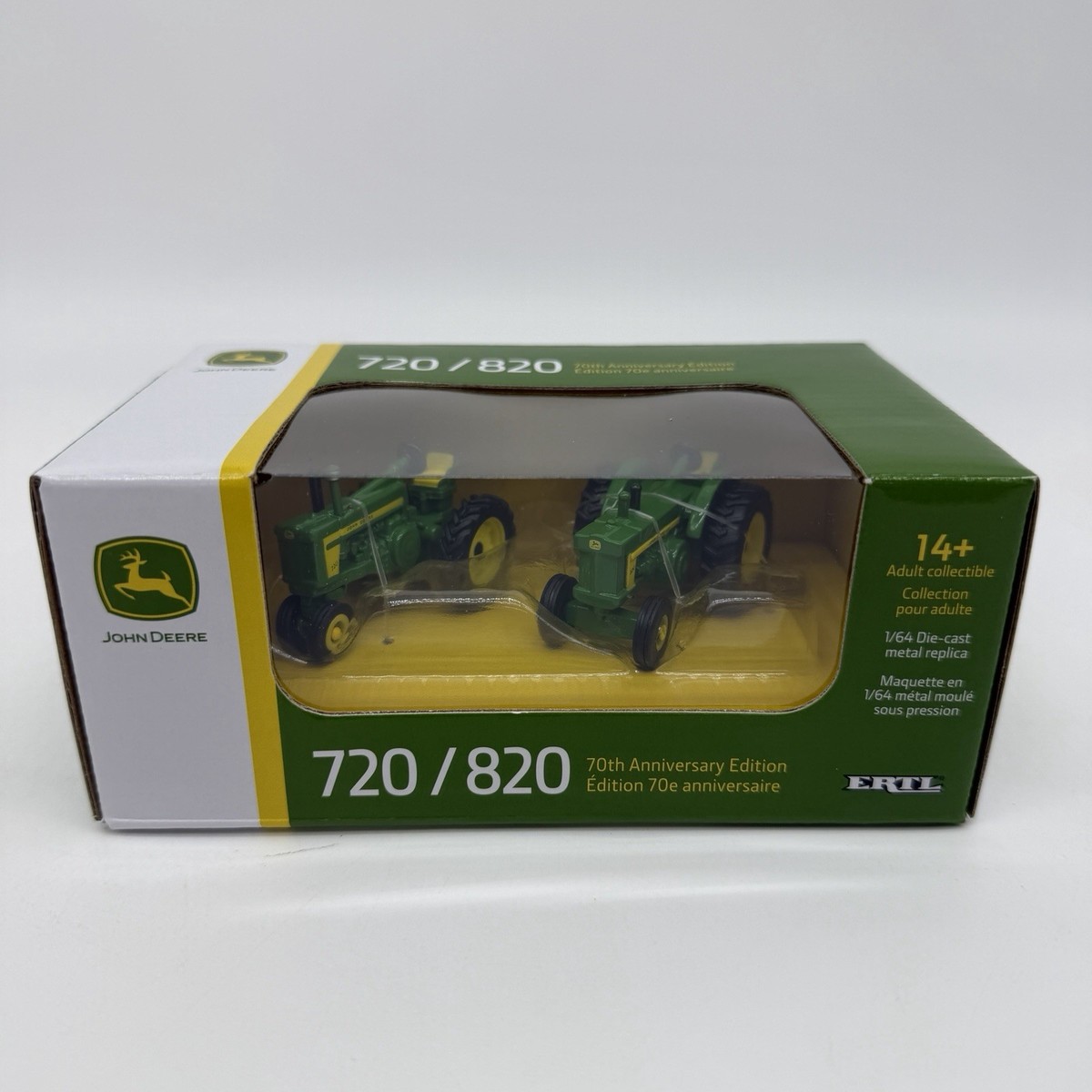 NEW John Deere 1/64 720/820 Set Die Cast Replica - LP88071 | eBay