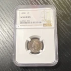 1898 Indian Head Small Cent 1C NGC MS63 BN Philadelphia Bronze KM114