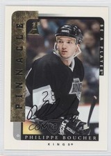 1996-97 Pinnacle Be A Player Auto Philippe Boucher #74 Auto 0f6