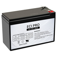 12V 7AH CA1270 UPS Battery for Power-Sonic Battery PS-1270-F1 12v 7Ah