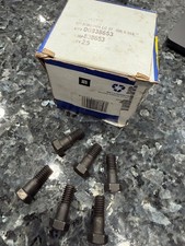 6 Nos Genuine Gm 4 Speed Manual Pressure Plate To Flywheel Bolts 838653 6 Nos Genuine Gm 4 Speed Manual Pressure Plate To Flywheel Bolts 838653