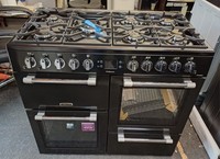 Leisure 100cm all gas range Cooker in Black crome CK100G232K