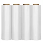 4 Rolls Hand Stretch Plastic Film Shrink Pallet Wrap 18" X 1500 FT Heavy Duty