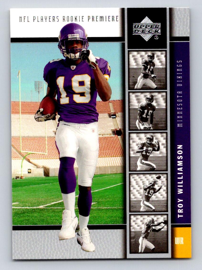 2005 Upper Deck Rookie Premiere #14 Troy Williamson Minnesota Vikings