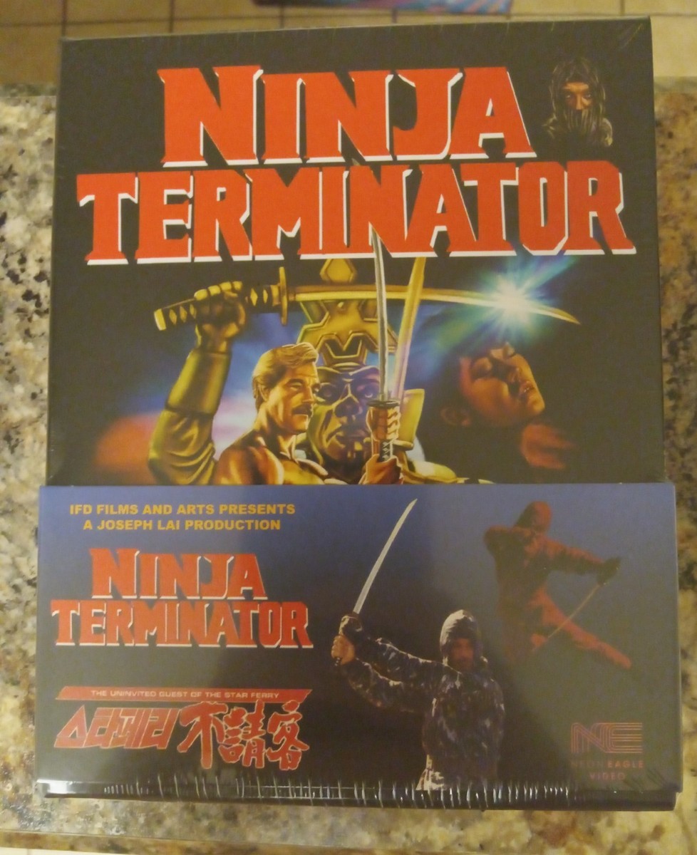 Ninja Terminator (1985) Limited Edition (2-Bluray Set) OOP