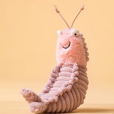 JellySheldon Garnelen Pl&uuml;sch Spielzeug Garnelen Puppen Stofftier Kinder Geschenk